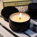 POJBFR Insect-Repellent Candle in Tin Can – Natural Mosquito Repellent with 15-Hour Burn Time
