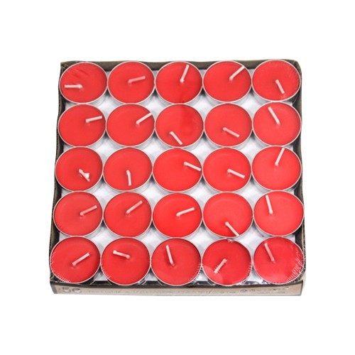 POJBFR 50-Pack Red Insect-Repellent Candles – Bulk Set for Long-Lasting Mosquito Protection